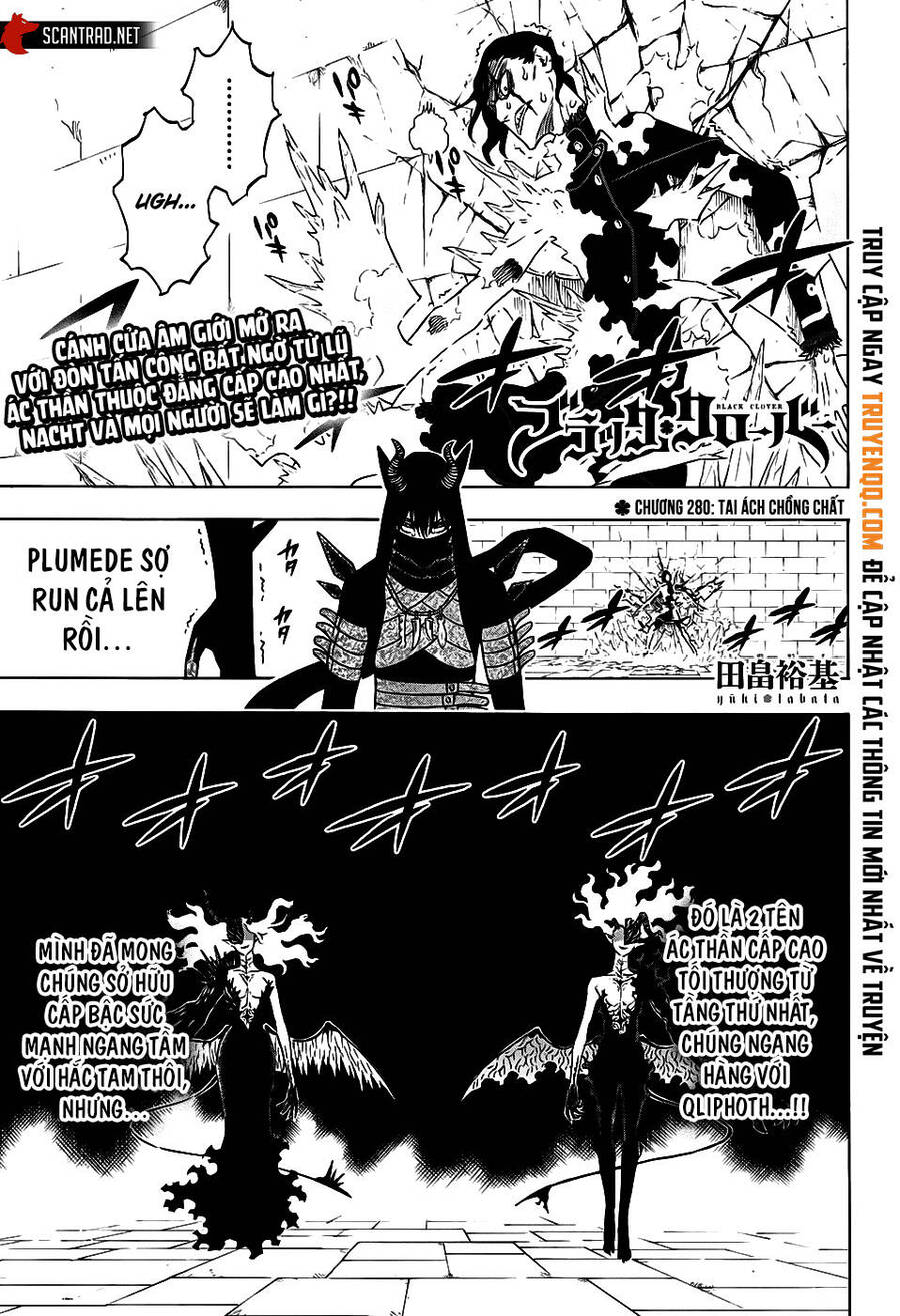 Black Clover - Thế Giới Phép Thuật Chap 280 - Next Chap 281