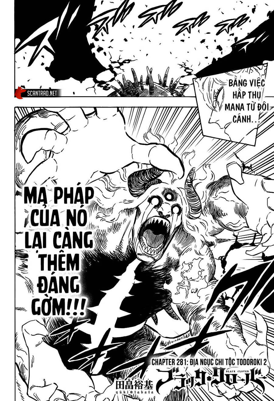 Black Clover - Thế Giới Phép Thuật Chap 281 - Next Chap 282