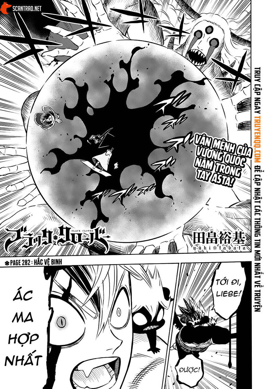 Black Clover - Thế Giới Phép Thuật Chap 282 - Next Chap 283