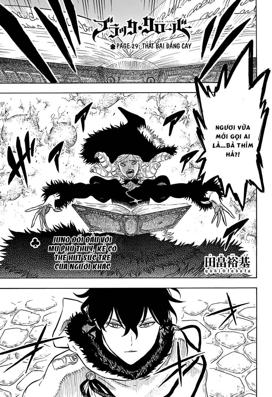 Black Clover - Thế Giới Phép Thuật Chap 29 - Next Chap 30