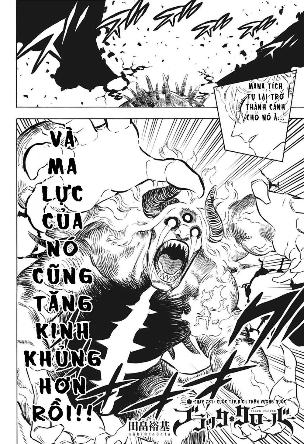 Black Clover - Thế Giới Phép Thuật Chap 290.5 - Next Chap 291.5