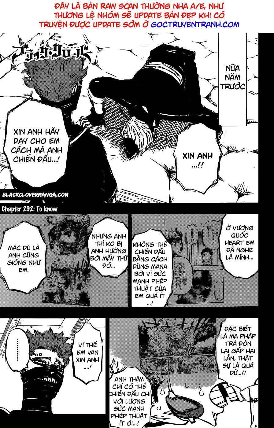 Black Clover - Thế Giới Phép Thuật Chap 292 - Next Chap 293