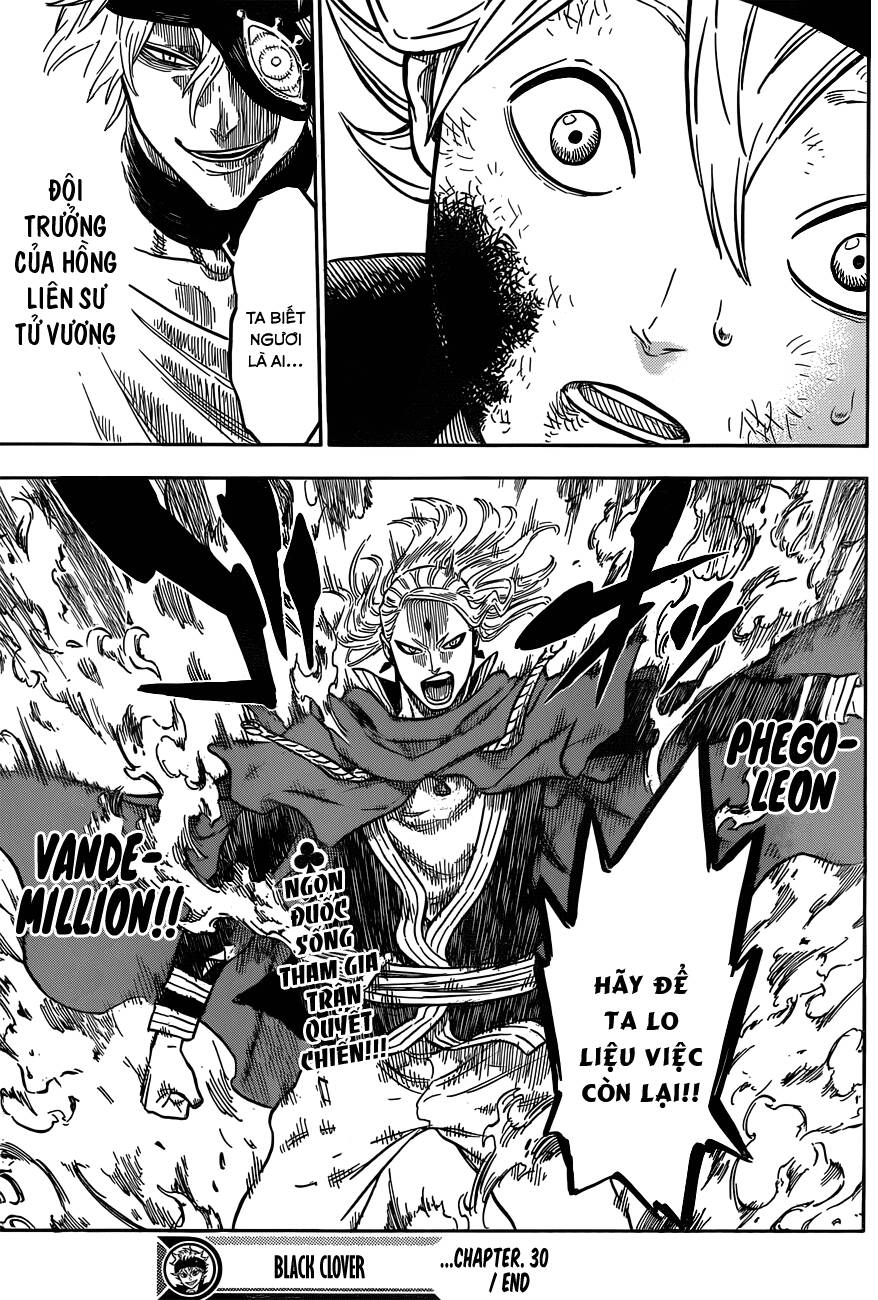 Black Clover - Thế Giới Phép Thuật Chap 30 - Next Chap 31