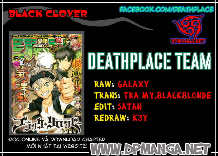 Black Clover - Thế Giới Phép Thuật Chap 30 - Next Chap 31