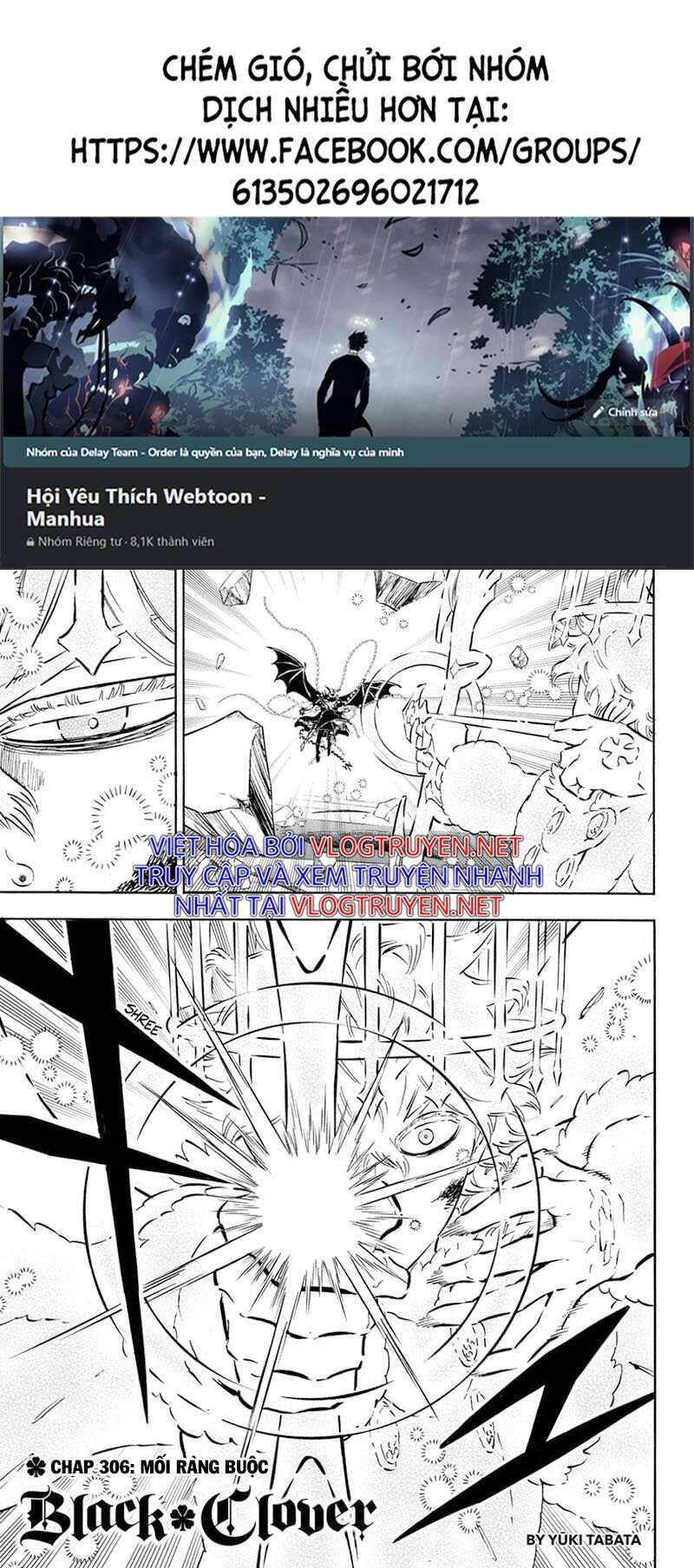 Black Clover - Thế Giới Phép Thuật Chap 306 - Next Chap 307