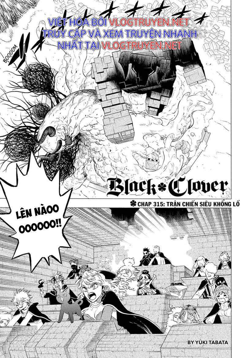 Black Clover - Thế Giới Phép Thuật Chap 315 - Next Chap 316