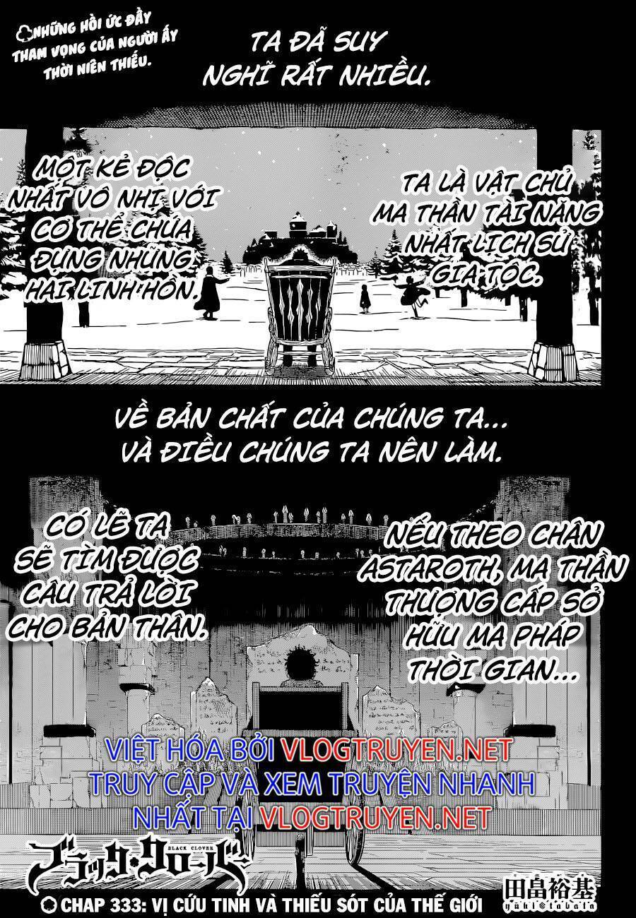 Black Clover - Thế Giới Phép Thuật Chap 333 - Next Chap 334