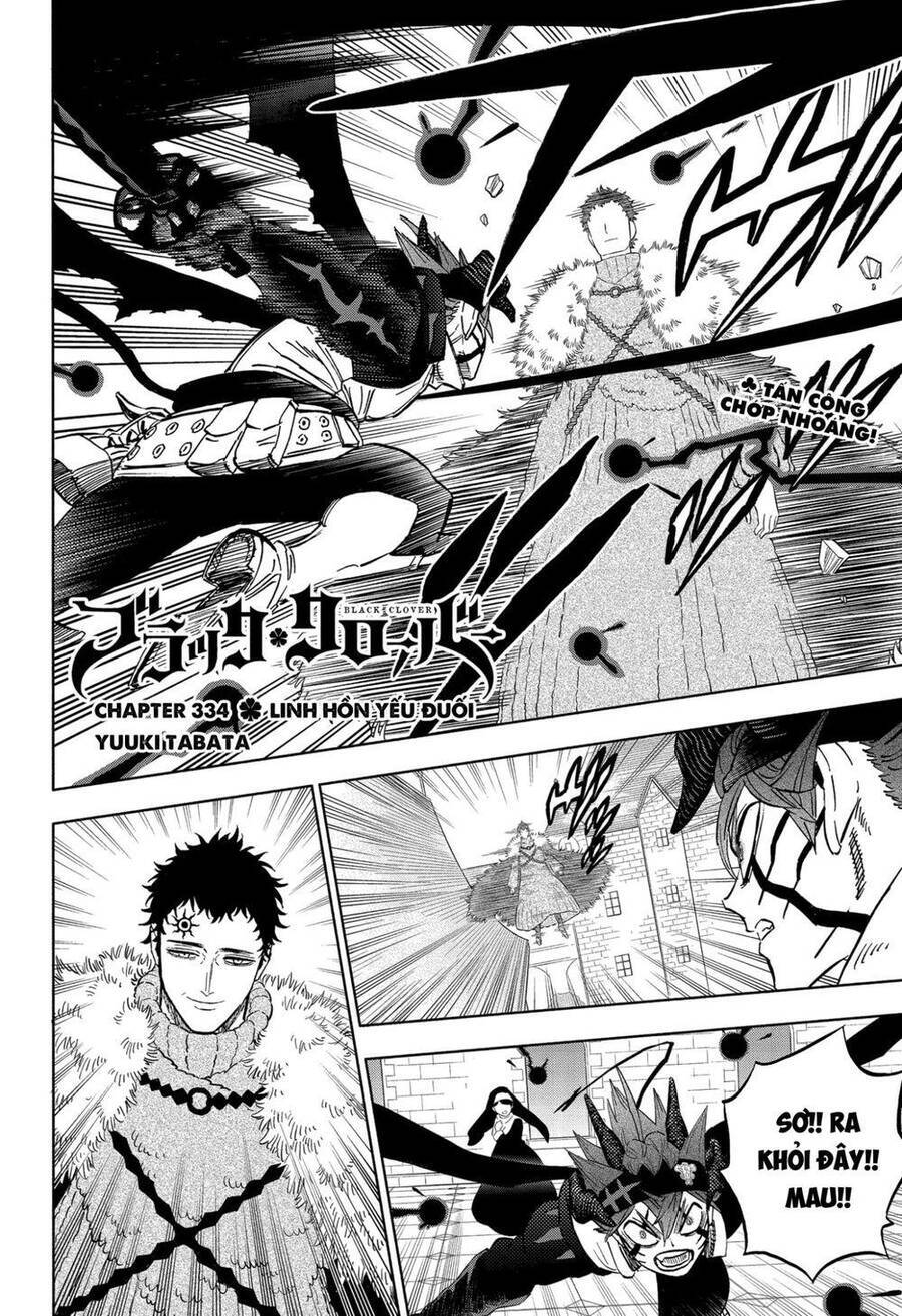 Black Clover - Thế Giới Phép Thuật Chap 334 - Next Chap 335