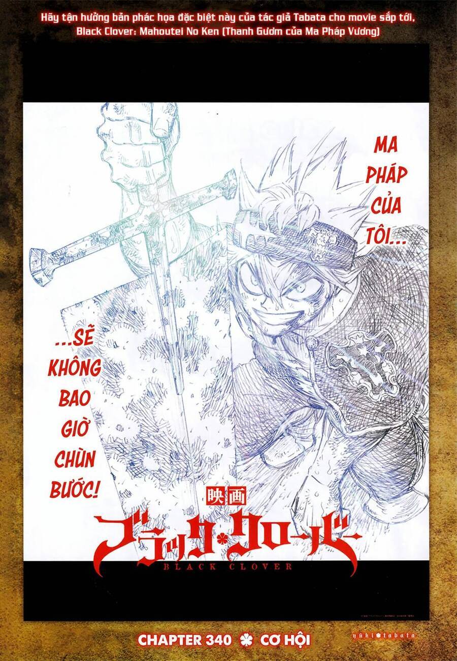 Black Clover - Thế Giới Phép Thuật Chap 340 - Next Chap 341