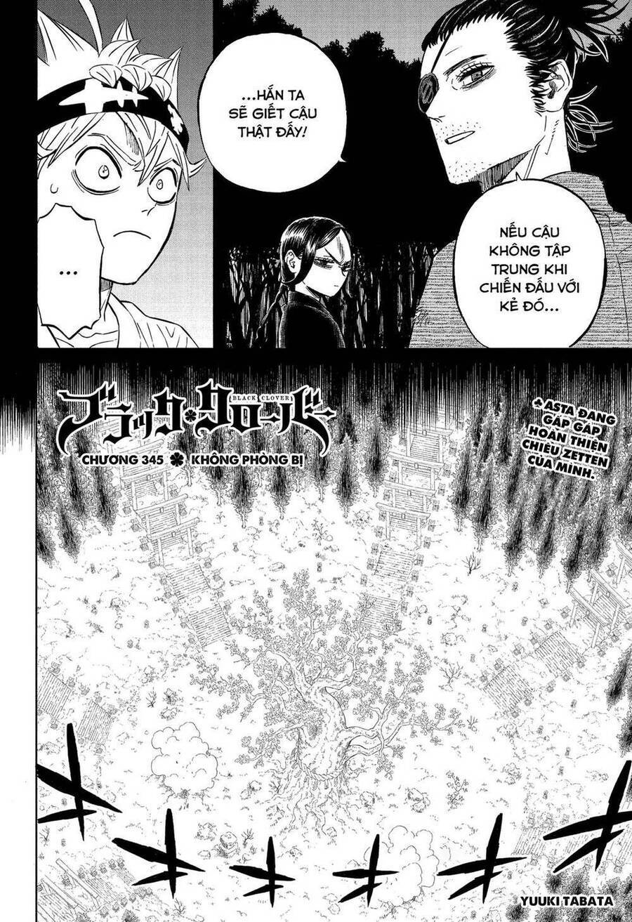 Black Clover - Thế Giới Phép Thuật Chap 345 - Next Chap 346