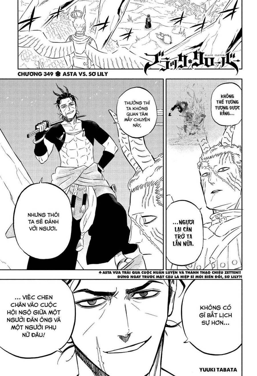 Black Clover - Thế Giới Phép Thuật Chap 349 - Next Chap 350