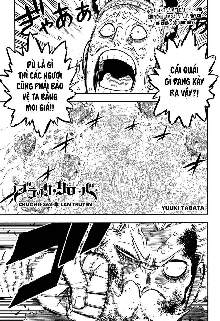 Black Clover - Thế Giới Phép Thuật Chap 362.1 - Next Chap 363.1
