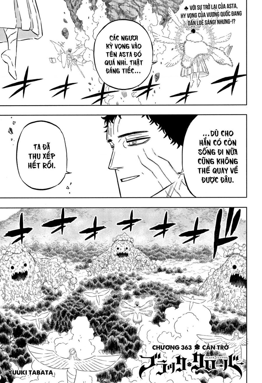 Black Clover - Thế Giới Phép Thuật Chap 363.1 - Next Chap 364.1