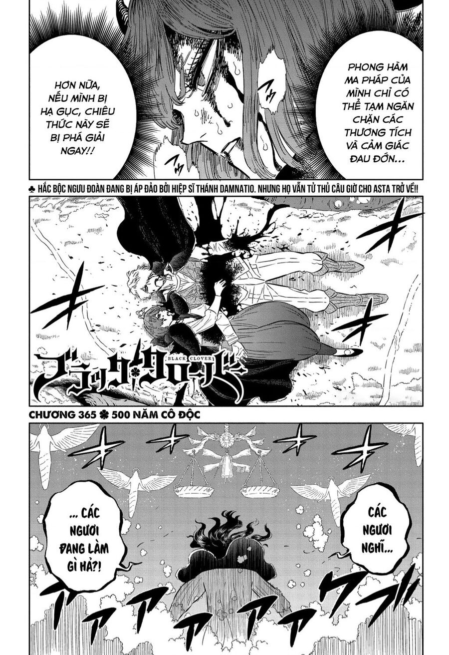Black Clover - Thế Giới Phép Thuật Chap Chuong 365 - Next Chap 366