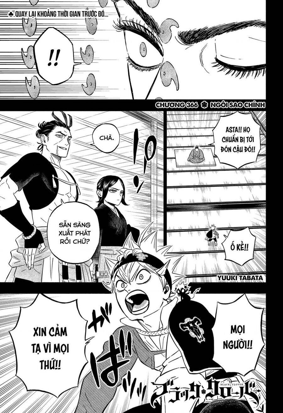 Black Clover - Thế Giới Phép Thuật Chap 366.1 - Next Chap 367.1