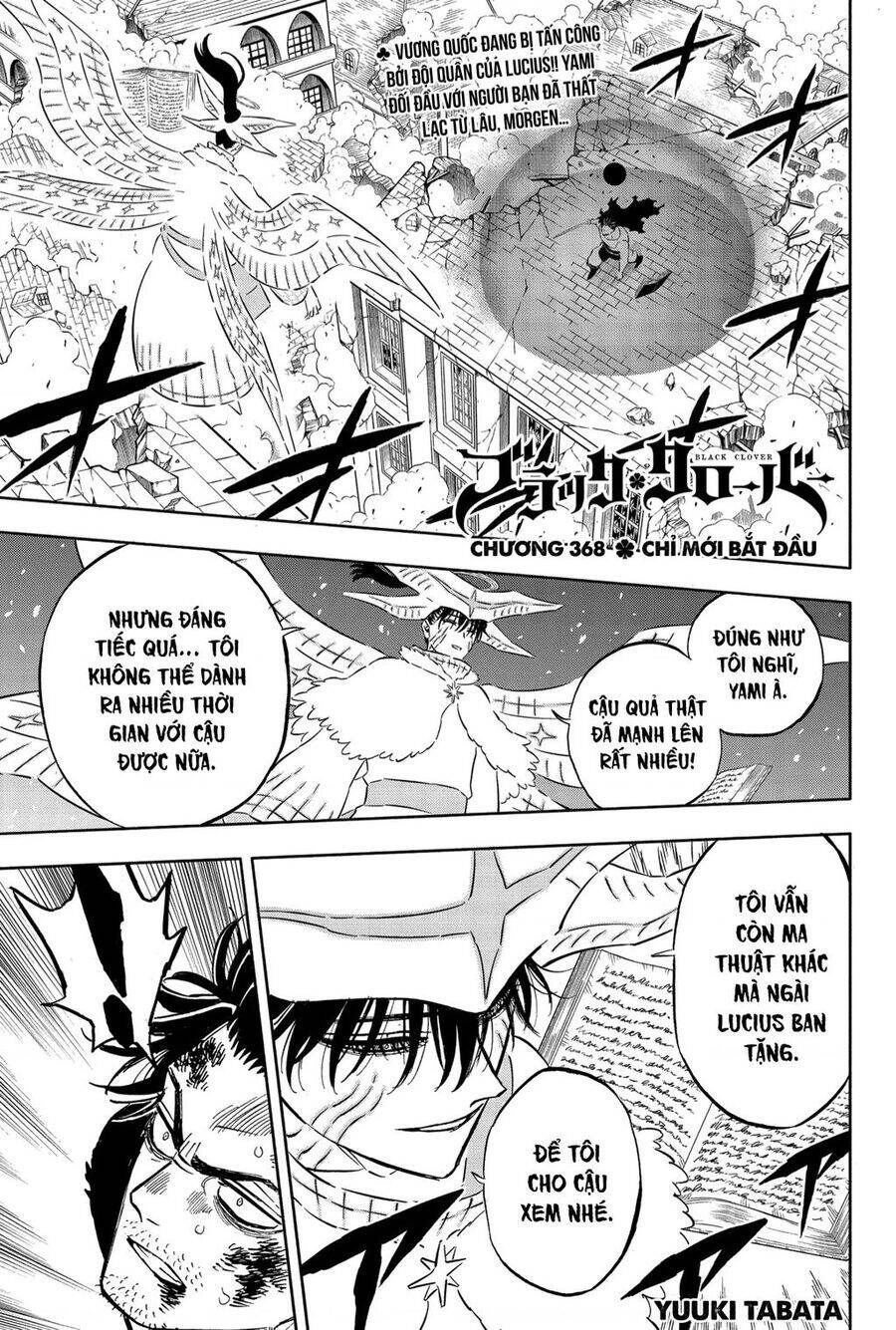 Black Clover - Thế Giới Phép Thuật Chap Chuong 368 - Next Chap 369