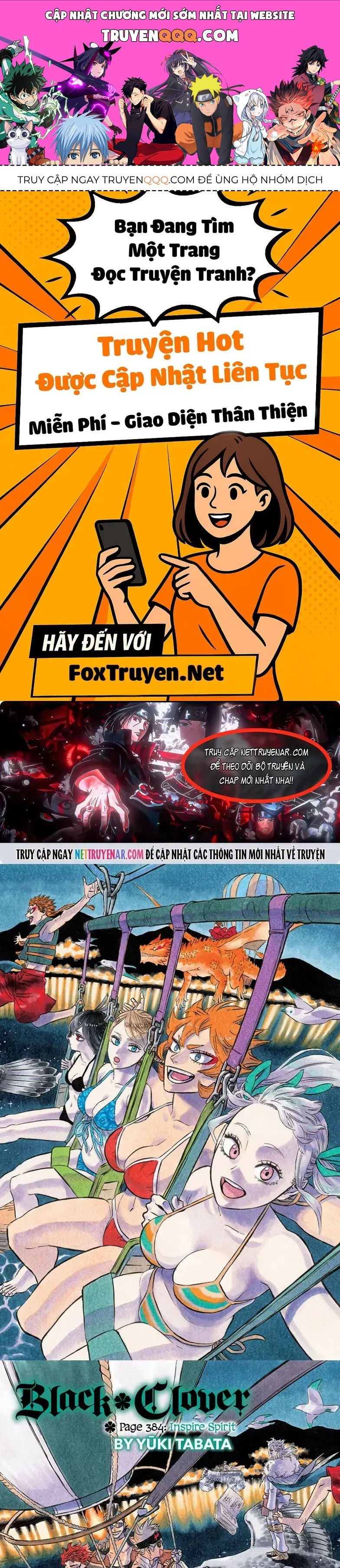 Black Clover - Thế Giới Phép Thuật Chap 384 - Next Chap 385