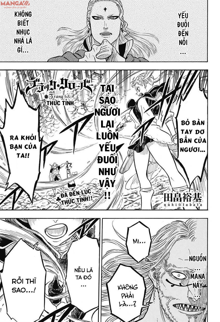 Black Clover - Thế Giới Phép Thuật Chap 68 - Next Chap 69