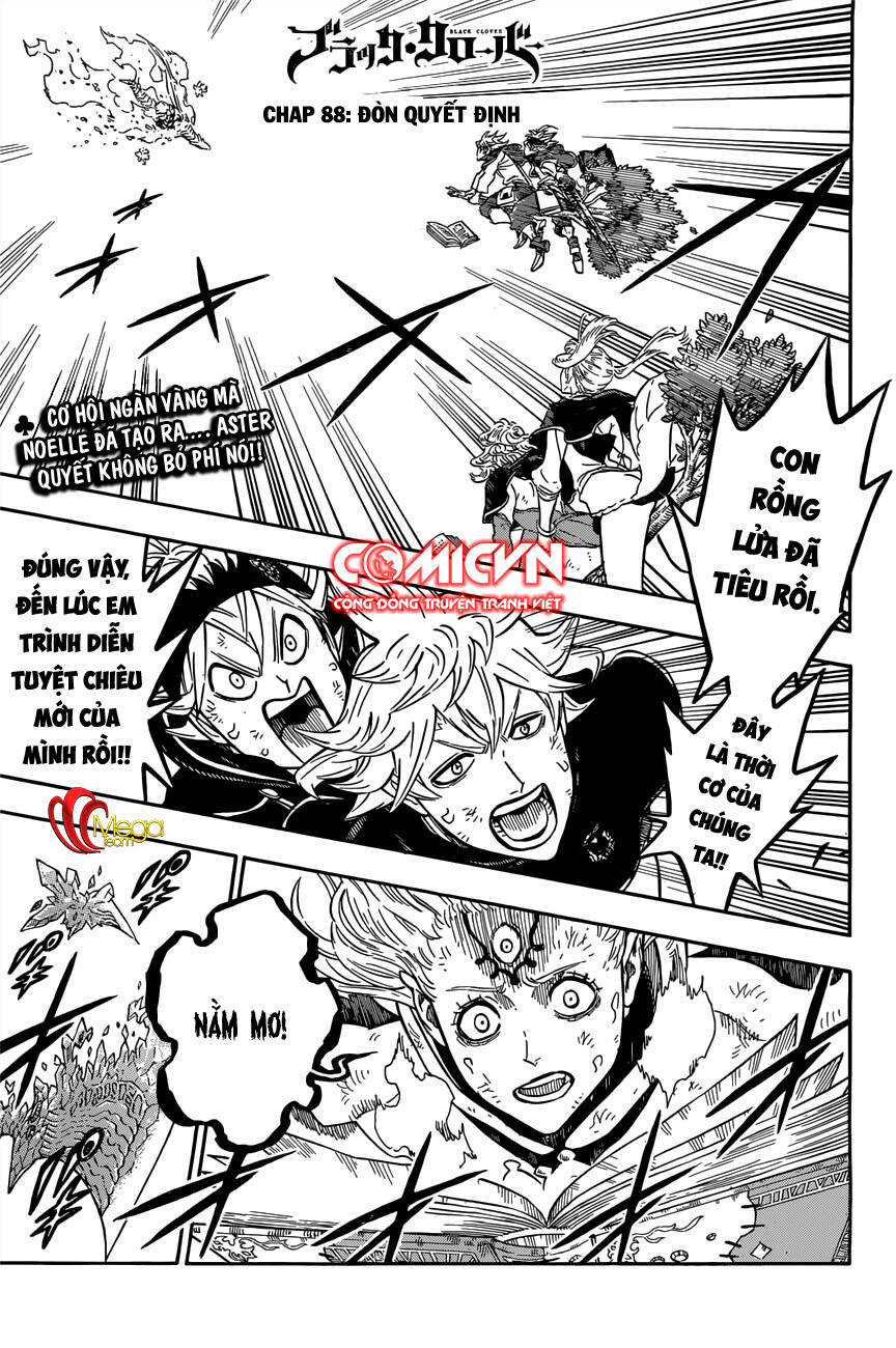 Black Clover - Thế Giới Phép Thuật Chap 88 - Next Chap 89
