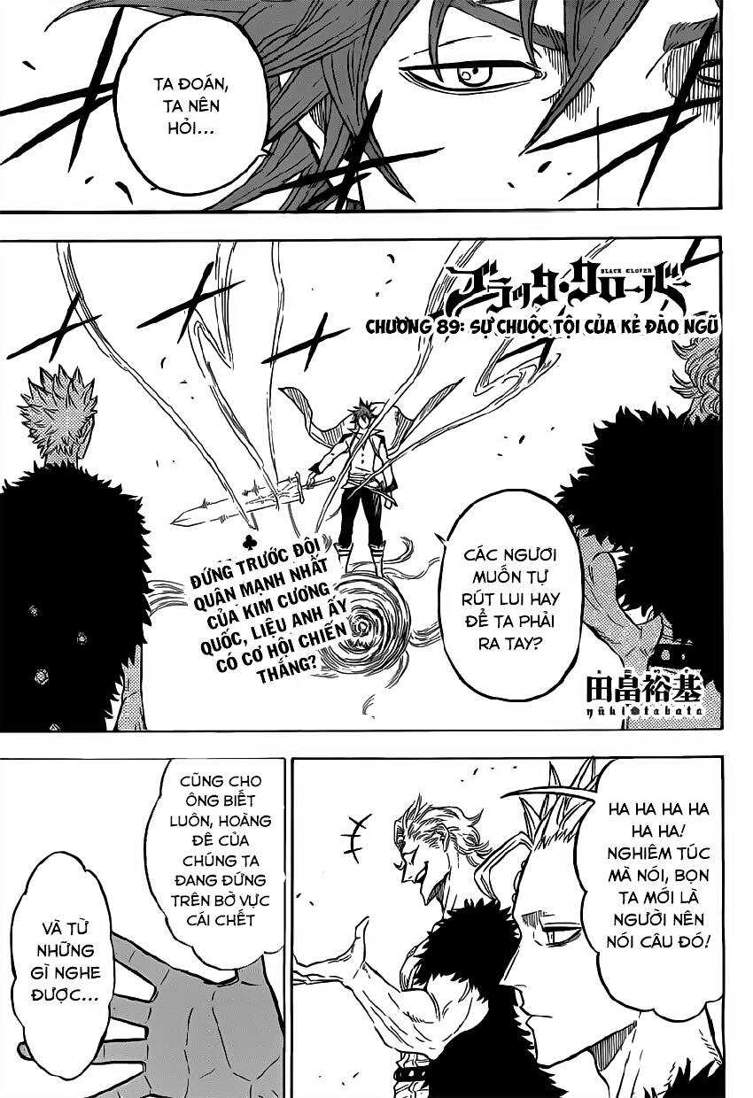 Black Clover - Thế Giới Phép Thuật Chap 89 - Next Chap 90