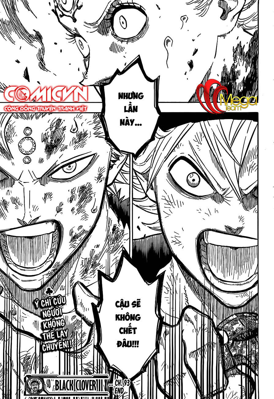 Black Clover - Thế Giới Phép Thuật Chap 92 - Next Chap 93
