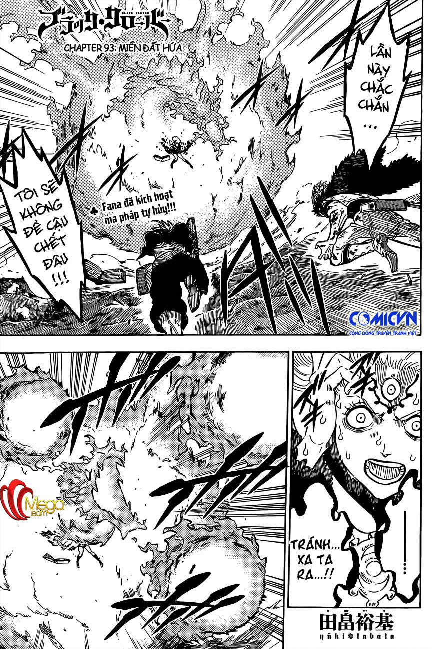 Black Clover - Thế Giới Phép Thuật Chap 93 - Next Chap 94