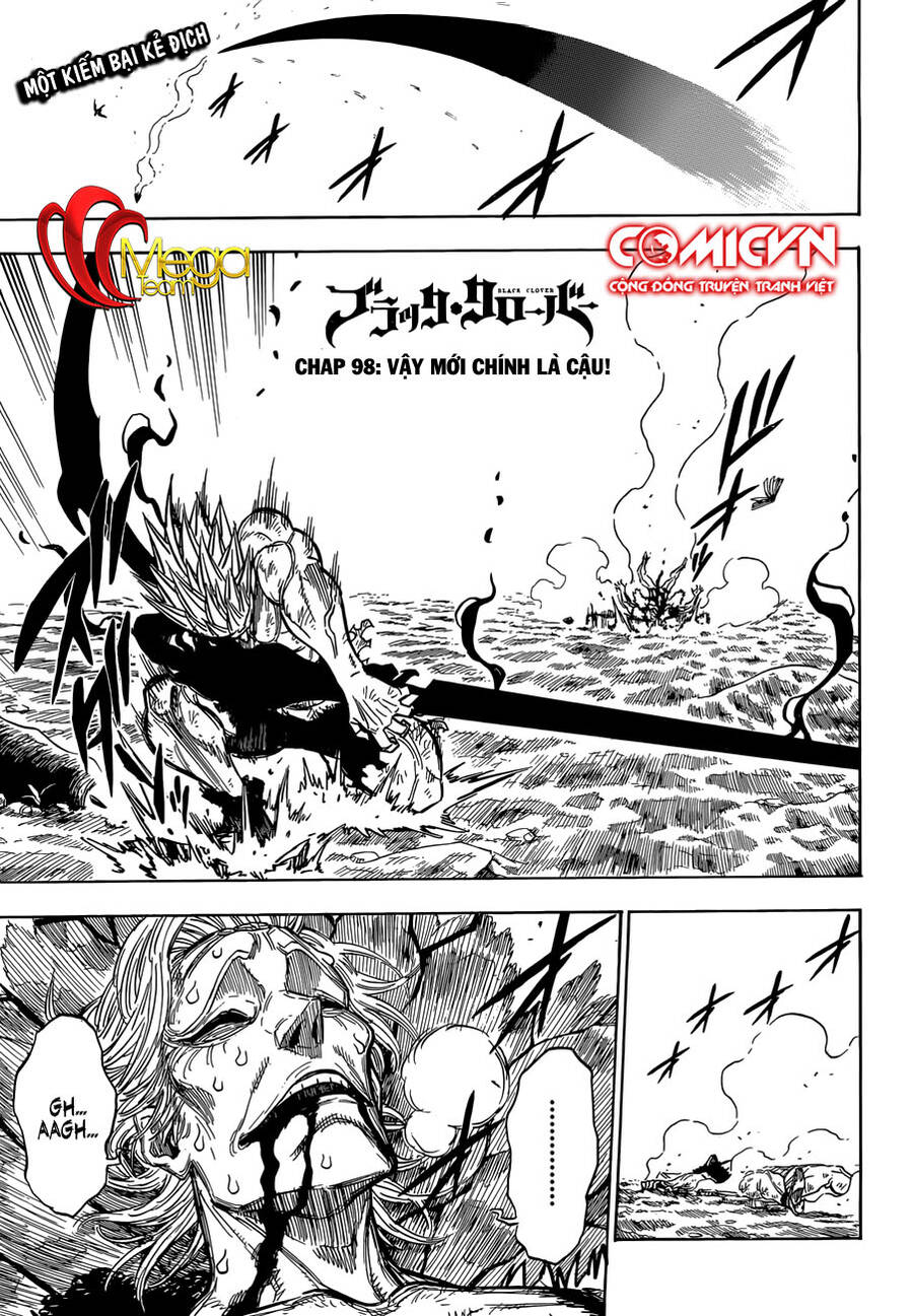 Black Clover - Thế Giới Phép Thuật Chap 98 - Next Chap 99