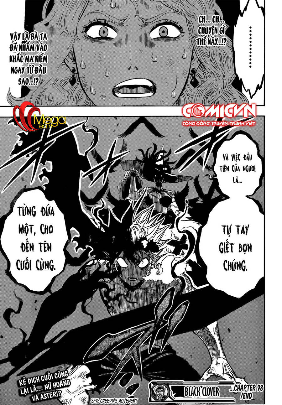Black Clover - Thế Giới Phép Thuật Chap 98 - Next Chap 99
