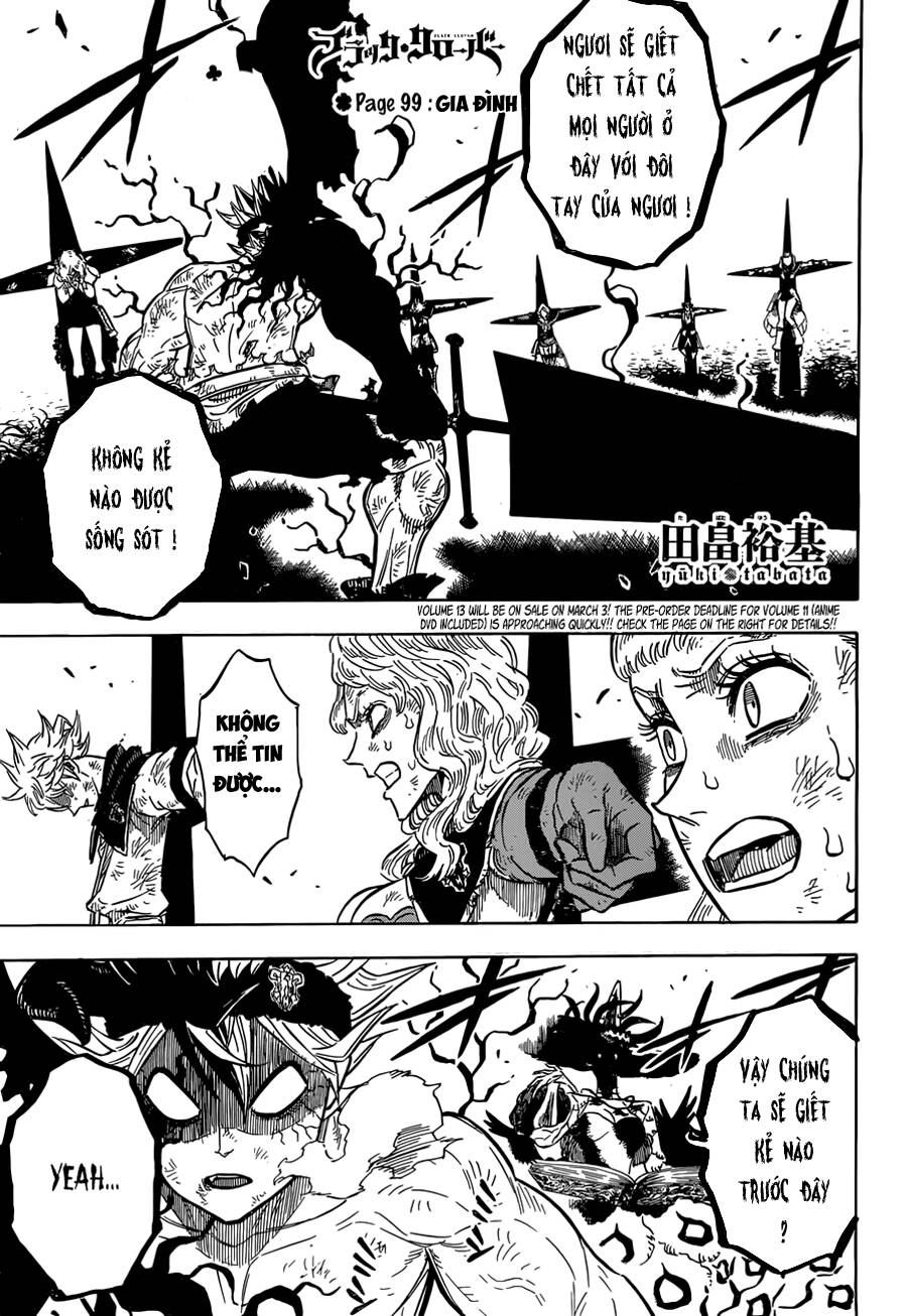 Black Clover - Thế Giới Phép Thuật Chap 99 - Next Chap 100