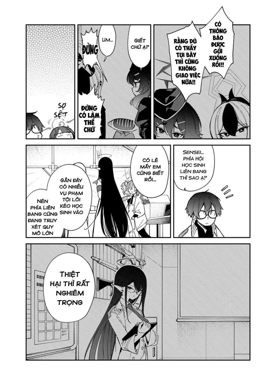Blue Archive: Nhật Kí Nghiệp Vụ Của Handyman68 Chap 34 - Next Chap 35