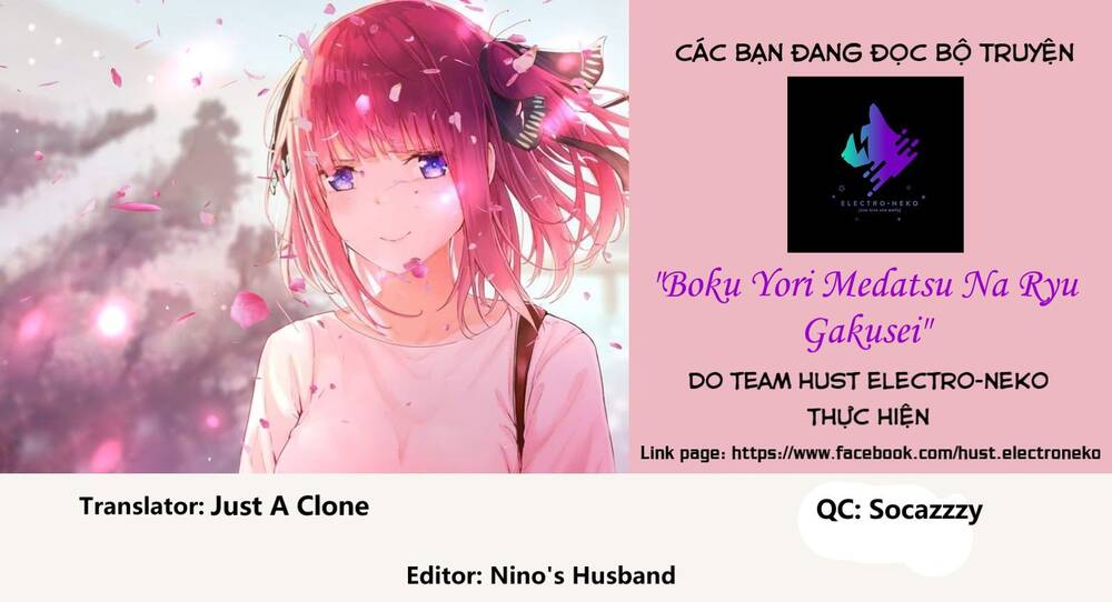 Boku Yori Medatsu Na Ryu Gakusei Chap 1.1 - Next Chap 2.1