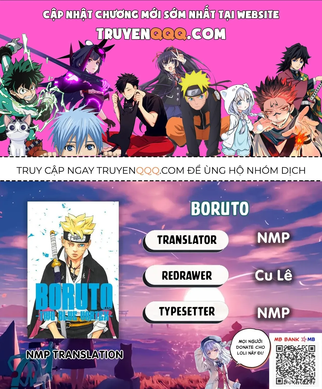 Boruto: Hai Cơn Lốc Xanh Chap 35 - Next Chap 36