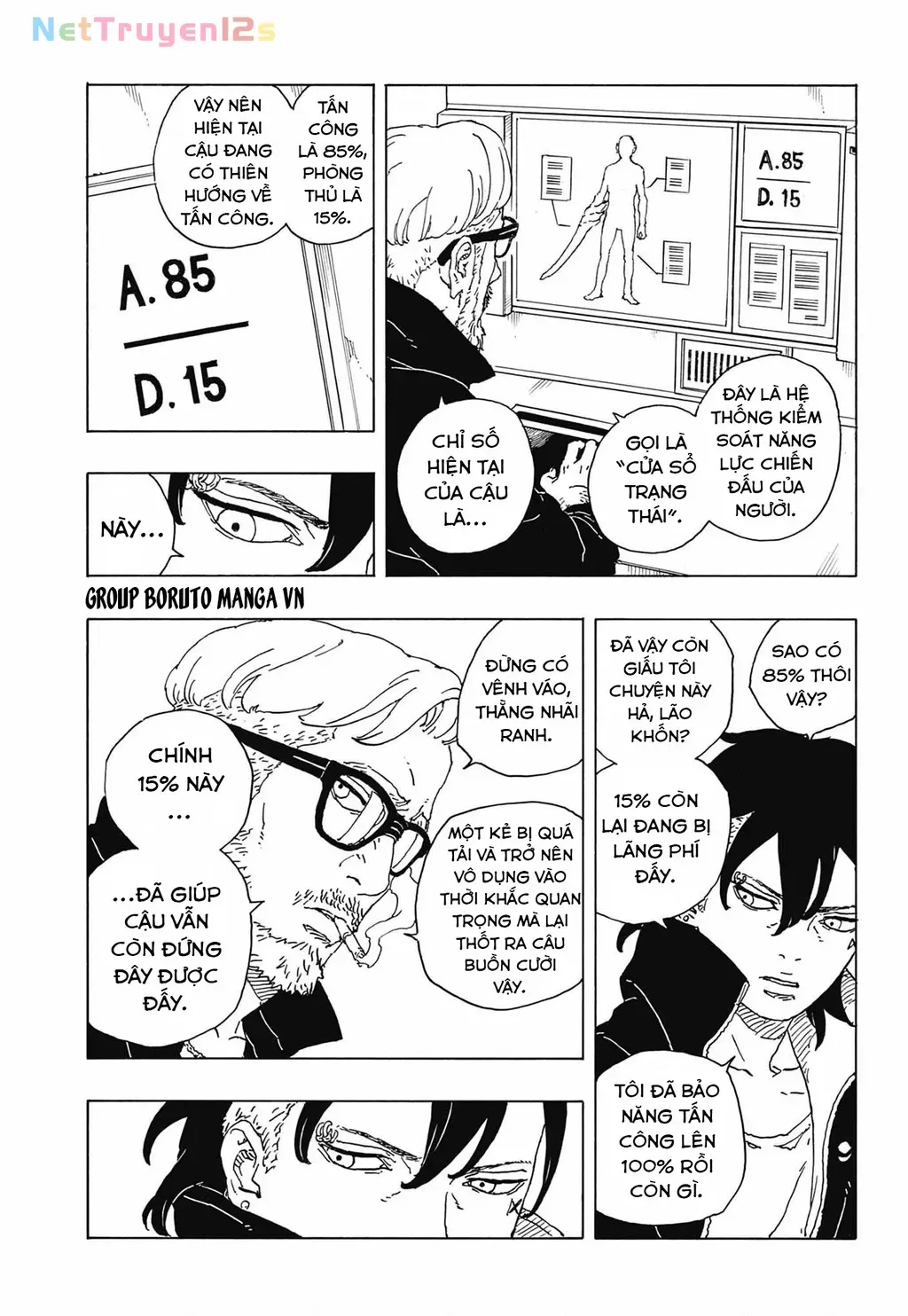 Boruto: Hai Cơn Lốc Xanh Chap 35 - Next Chap 36