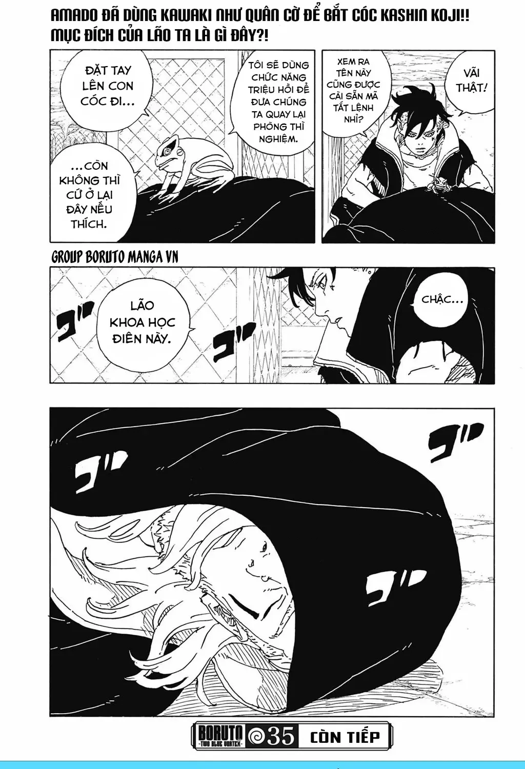 Boruto: Hai Cơn Lốc Xanh Chap 35 - Next Chap 36