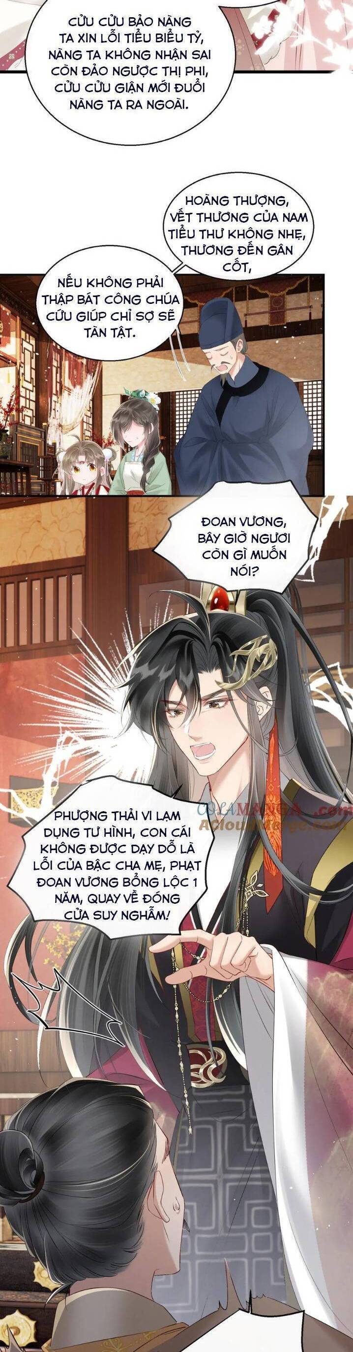 Cả Nhà Bạo Quân Đều Dựa Vào Việc Đọc Tiếng Lòng Của Cô Ấy Để Giữ Mạng Chap 22 - Next Chap 23