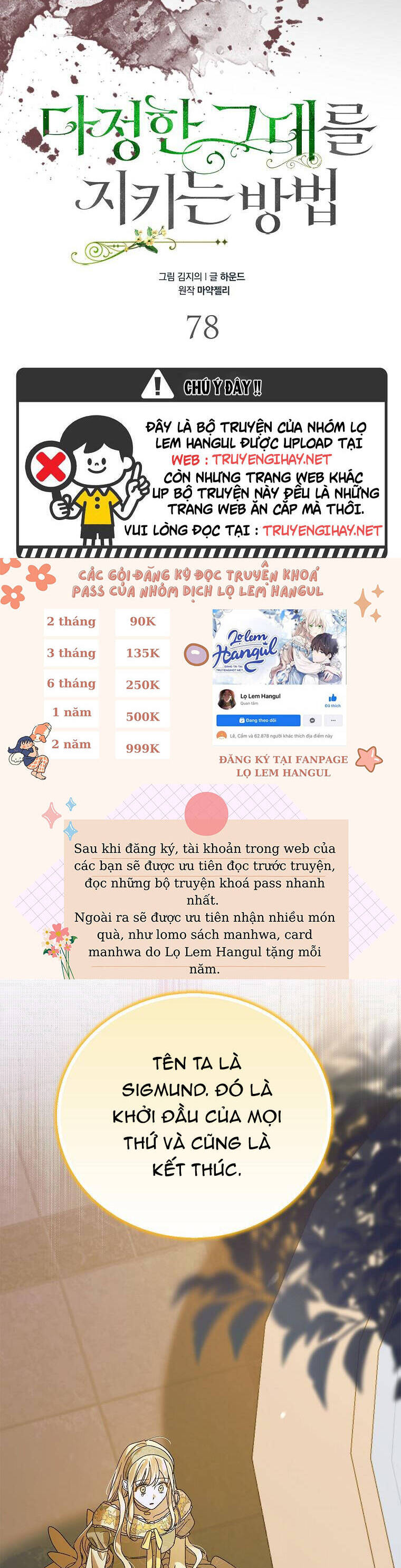 Cách Để Em Bảo Vệ Anh Chap 78.1 - Next Chap 79.1