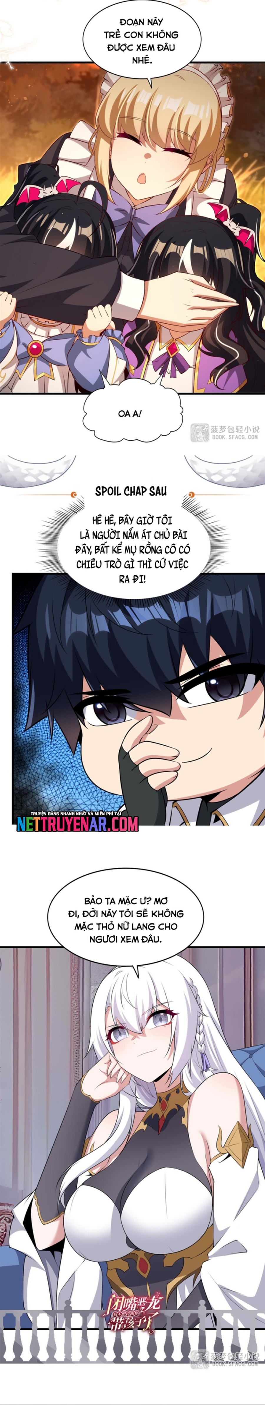 Câm Miệng Đi Ác Long, Ta Không Muốn Trông Trẻ Với Ngươi Nữa! Chap 62 - Next Chap 63