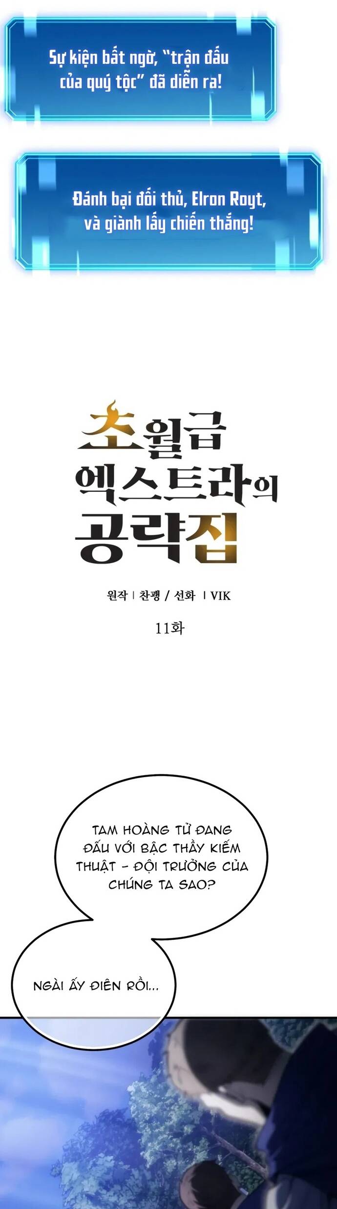 Cẩm Nang Sinh Tồn Của Vai Quần Chúng Cấp Siêu Việt Chap 11 - Next Chap 12