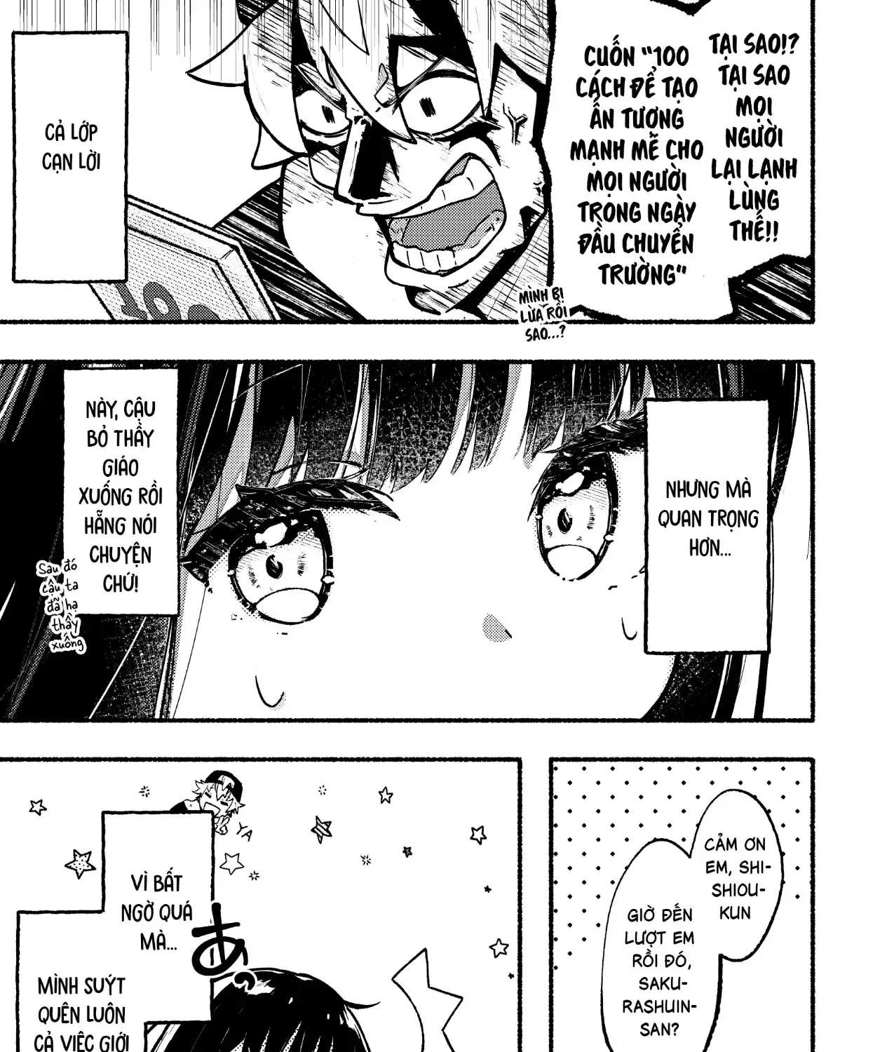 Cậu Bạn Bàn Bên Có Gì Đó Kỳ Kỳ Thì Phải? Chap 1 - Next Chap 2