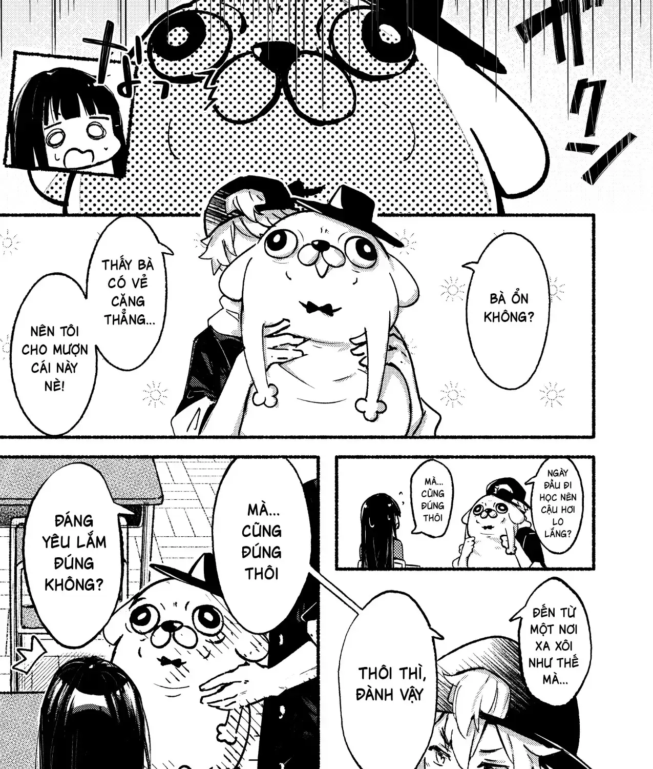 Cậu Bạn Bàn Bên Có Gì Đó Kỳ Kỳ Thì Phải? Chap 1 - Next Chap 2