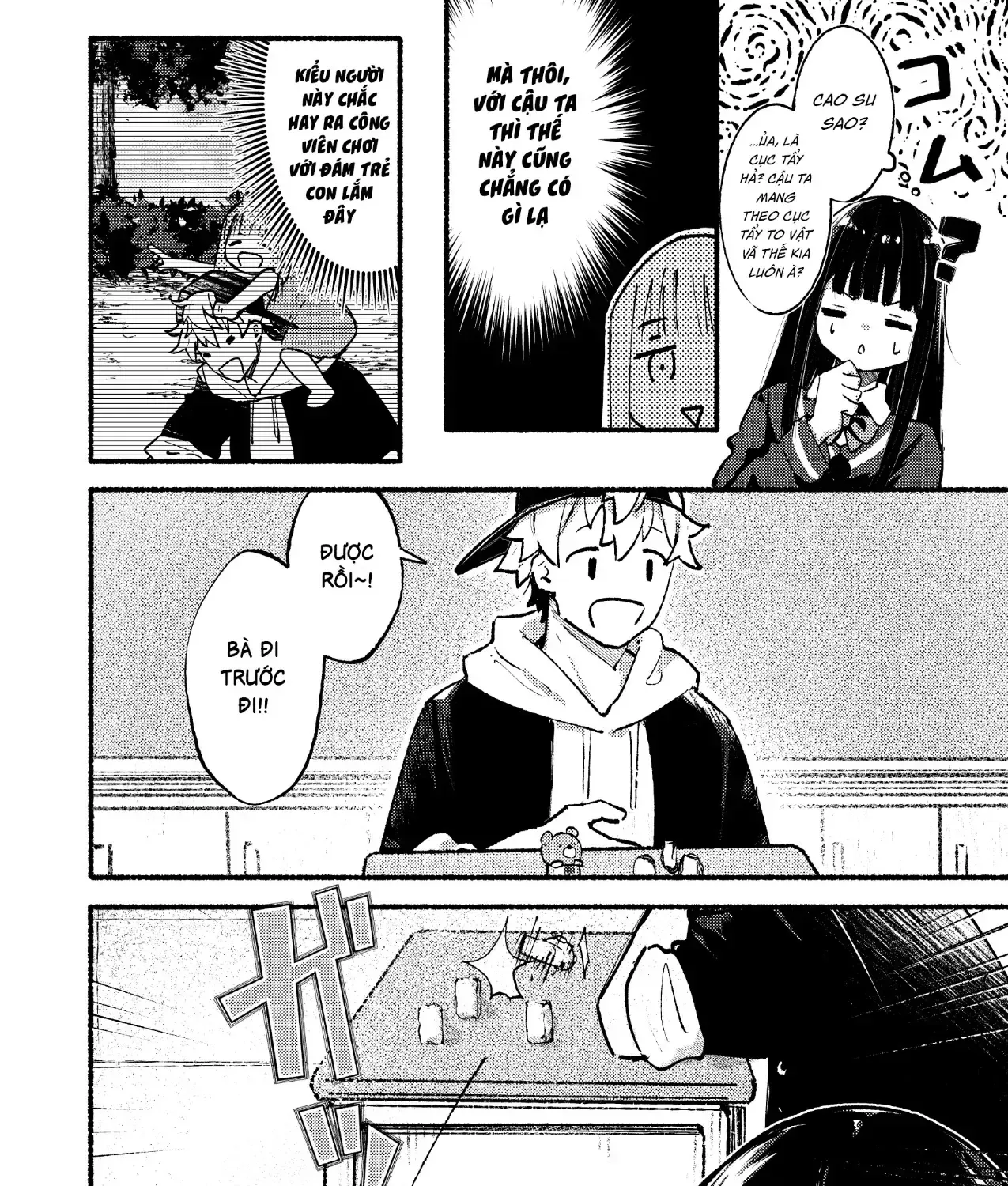 Cậu Bạn Bàn Bên Có Gì Đó Kỳ Kỳ Thì Phải? Chap 1 - Next Chap 2