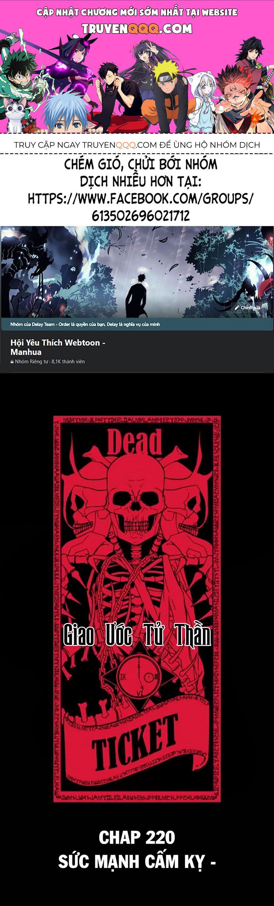Cậu Bé Của Thần Chết Chap 220 - Next Chap 221