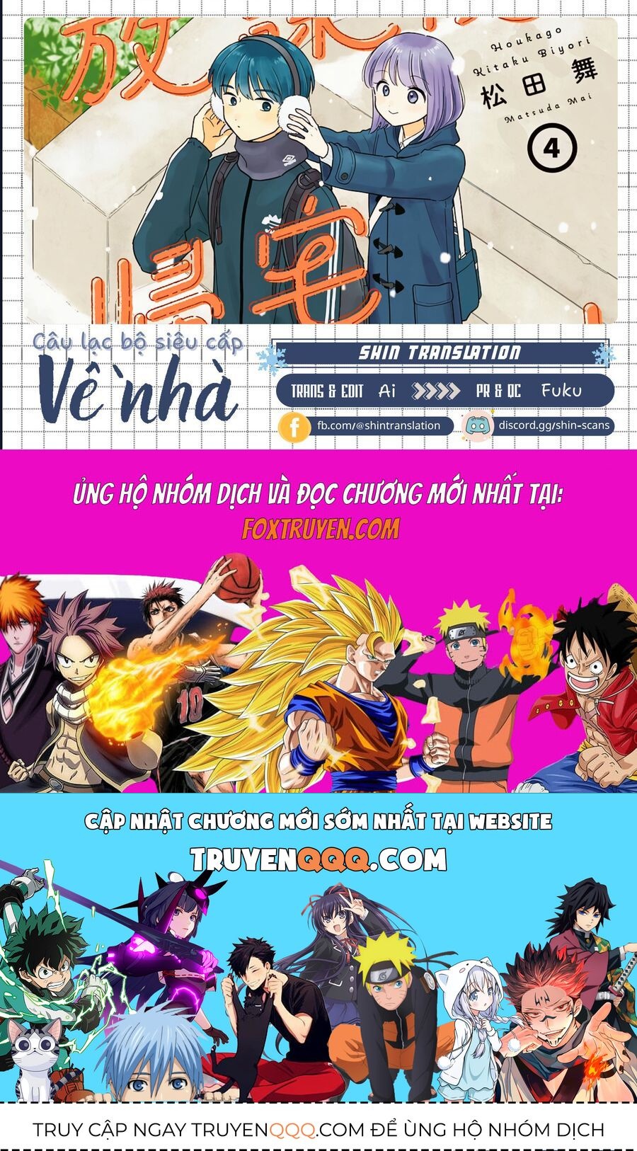 Câu Lạc Bộ Siêu Cấp Về Nhà Chap 43 - Next Chap 44