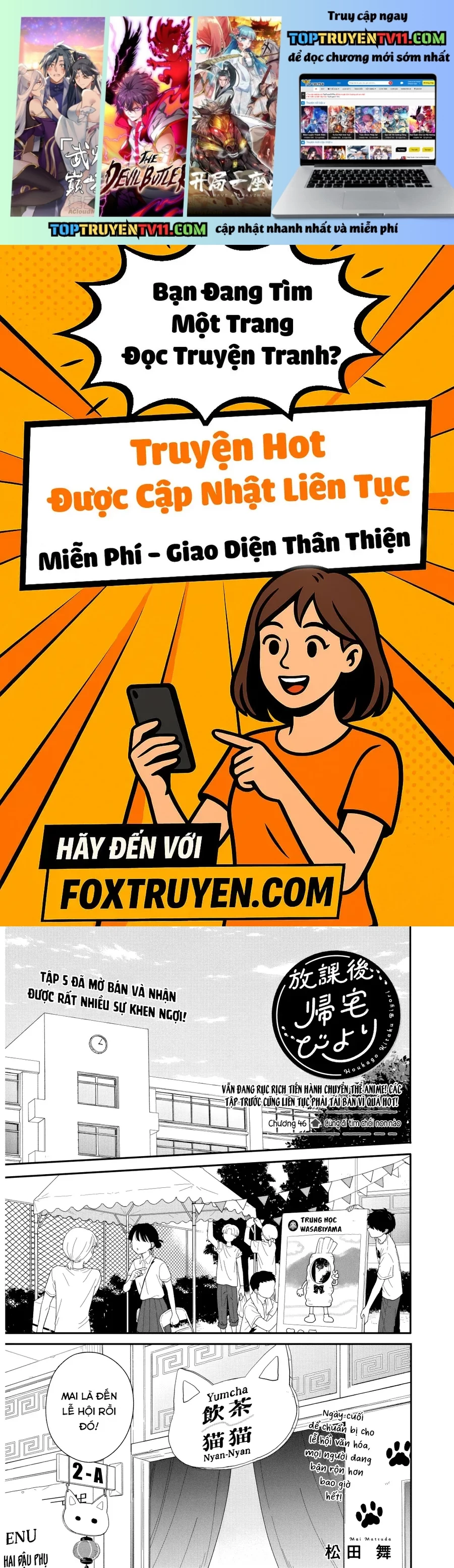 Câu Lạc Bộ Siêu Cấp Về Nhà Chap 46 - Next Chap 47