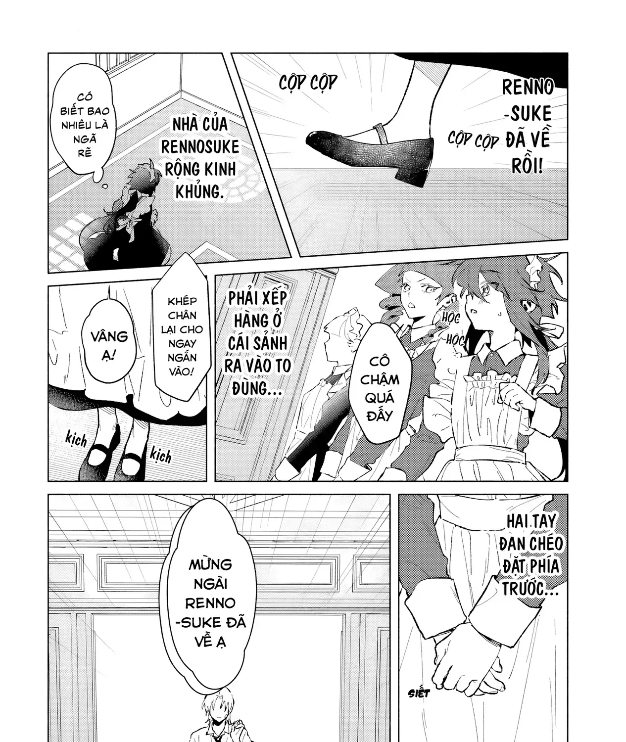 "Cậu Nhóc Hầu Gái" Của Nhà Toudou Chap 3 - Next Chap 4