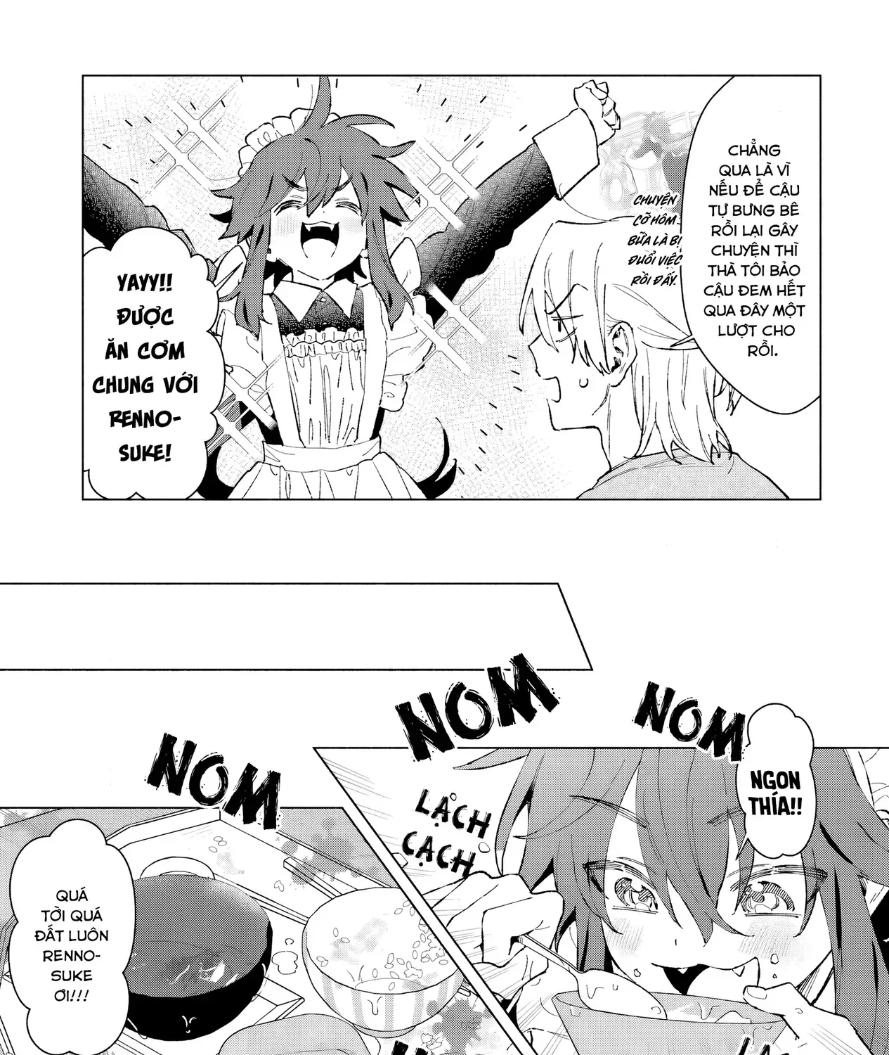 "Cậu Nhóc Hầu Gái" Của Nhà Toudou Chap 4 - Next Chap 5