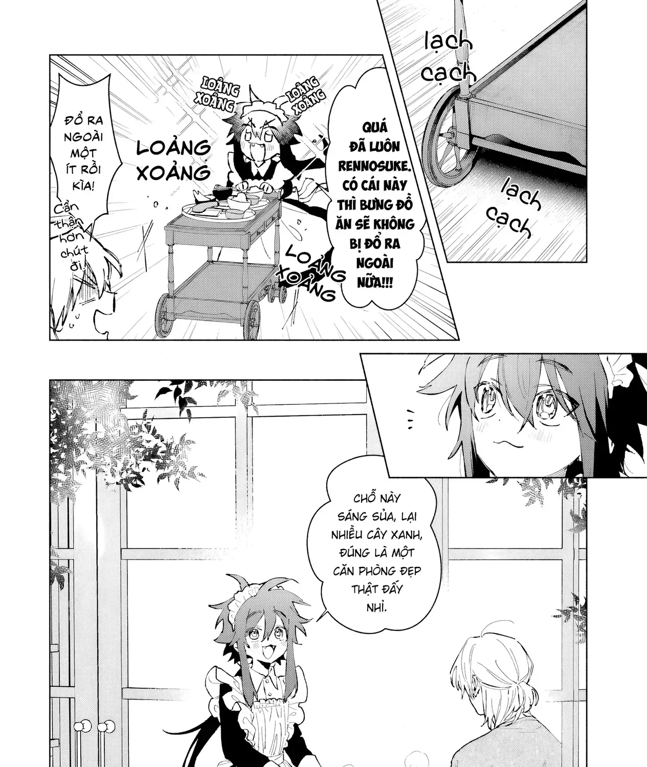 "Cậu Nhóc Hầu Gái" Của Nhà Toudou Chap 4 - Next Chap 5