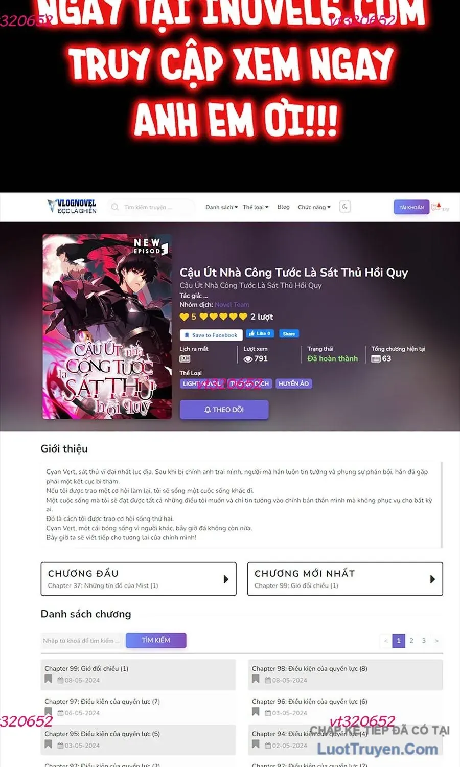 Cậu Út Nhà Công Tước Là Sát Thủ Hồi Quy Chap 115 - Next Chap 116