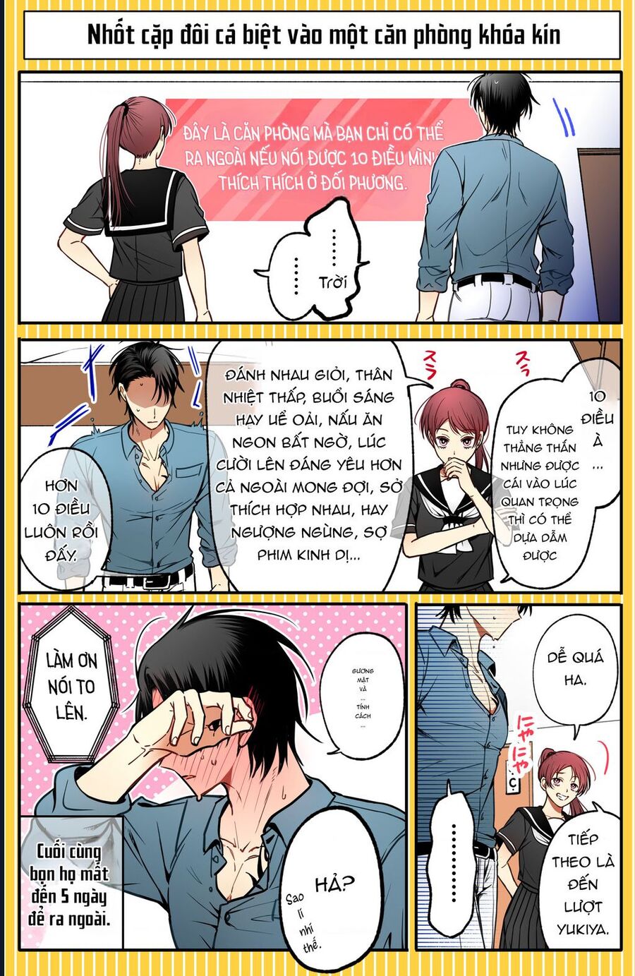 Chả Là Tôi Thích Kiểu Gap Couple Thế Này Chap 5.5 - Next Chap 6.5