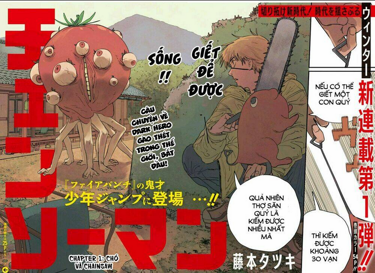 Chainsaw Man - Thợ Săn Quỷ Chap 1 - Next Chap 2